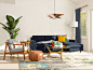 Living Room Postmodern Wood Pendant Light with Plexiglass _ Hanging Industrial Chandelier Lighting