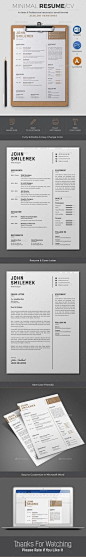 #Resume  - 简历#文字下载：https://graphicriver.net/item/resume/19276022?alena994