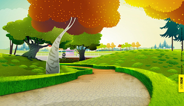 2D animation BG : . ...