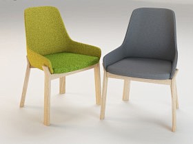 现代简约椅子233dmax模型