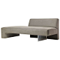 Demi-Backed Sofa by Vladimir Kagan For Sale