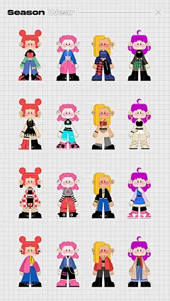 Character design  ILLUSTRATION  IP