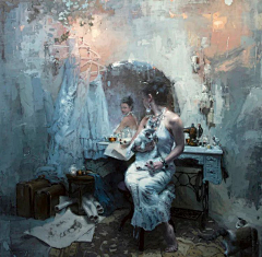 Z的收藏馆采集到杰里米曼Jeremy Mann-美-多风格