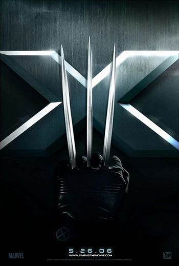 电影《X战警3》海报设计欣赏 #采集大赛...