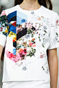 Preen Spring 2014. I'm rather obsessed with these floral/graphic combinations.