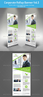 Corporate Rollup Banner - 5 - Signage Print Templates