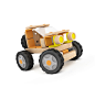 木质和橡胶材质，组合可拆卸，积木，儿童玩具，工业设计，产品设计，普象网