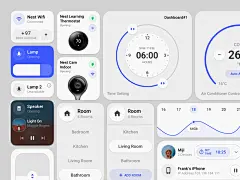 苹果智能手表UI界面设计素材 CaWat WatchOS UI Kit : -花瓣网