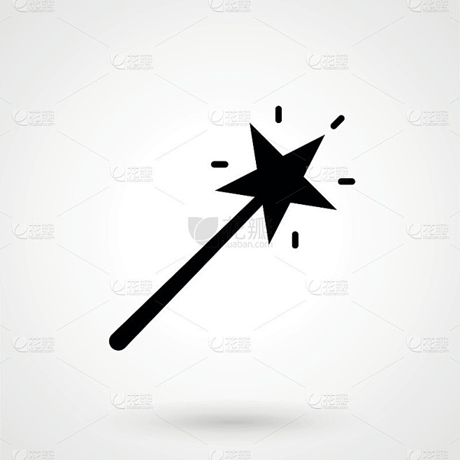魔棒图标矢量