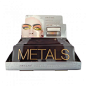 OKALAN Natural Color Metal Eyeshadow Display Set, 6 Pieces