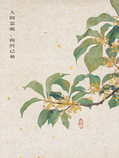 CzZHahaha采集到插画-木元素 花 竹 植物