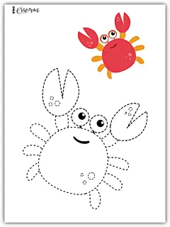 控笔描线动物涂色游戏提高专注力！_8_可乐妈爱分享_来自小红书网页版