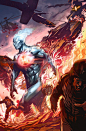 Captain Atom - Issue 4 by `Artgerm on deviantART