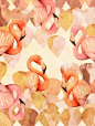 Flamingo Mingle by Nancy Ramirez // via Image Kind