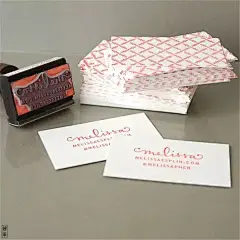 别再印名片了，刻个章子吧 - 治愈系图片