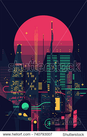Cool retro futuristi...