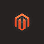 GD Logo#5- Magento Logo Design. I really like this logo because the shapes itself is not what makes the logo look complex. It is in the lighter shade of orange and the play on lines that makes this image look complex and 3D.