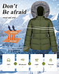 Amazon.com: WULFUL Women's Winter Coats Warm Lightweight Thicken Puffer Jackets with Faux-Fur Hood : Clothing, Shoes & Jewelry