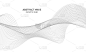 Abstract wave element for design. Digital frequenc