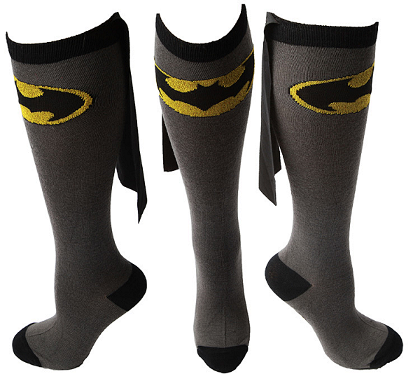 蝙蝠侠 怪品味 及膝袜 