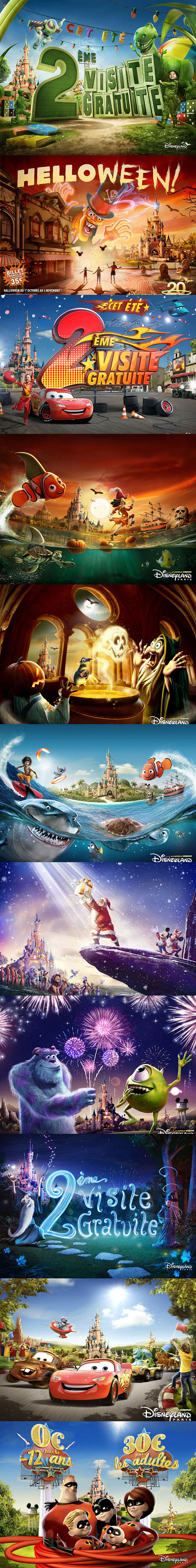 迪士尼广告宣传活动