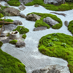 肉多多Y采集到【庭院景观】︱日式庭院