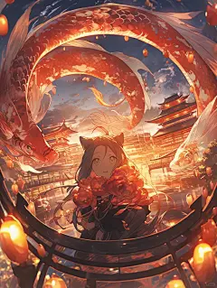 Mid journey:海上金龙咒语分享