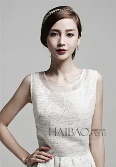时尚潮流 【图】从武媚娘范冰冰到跑男中的女汉子AngelaBaby，国内女明星带来婚礼上的新娘配饰灵感！_第5页_新娘配饰_海报时尚网