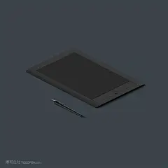 手绘板样机素材