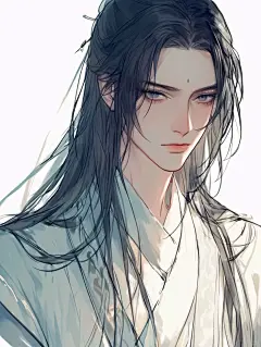 翩翩公子｜古风高冷疏离感男生插画头像｜A084 - 小红书