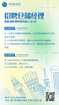企业仓储春招校招春季招聘手机海报