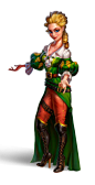 Milady Winter, one of the main characters of the game