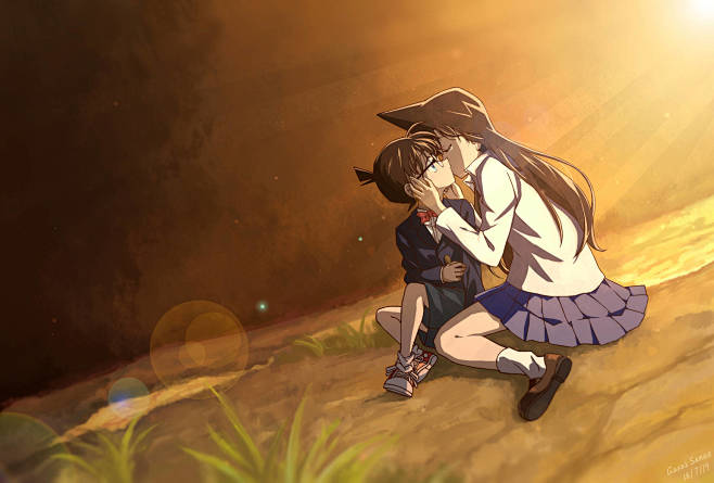 名侦探柯南柯兰江户川柯南毛利兰