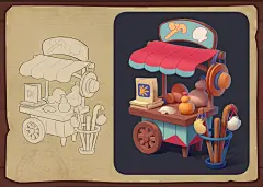 Camino de Santiago - Props design