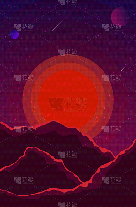 行星,星系,地形,格子烤肉,沙漠,石头,...