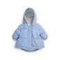 英国直邮NEXT童装正品代购2013秋冬新款新生婴儿外套儿童装棉服