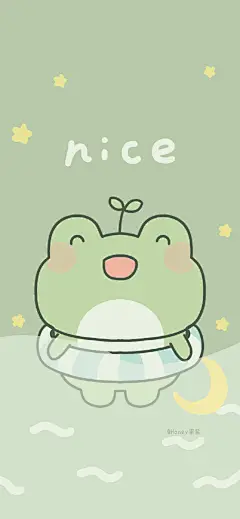 卡通 手机壁纸 青蛙 cr:Honey果酱