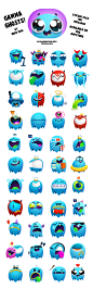 Gamma Ghosts! Sticker pack for iMessage