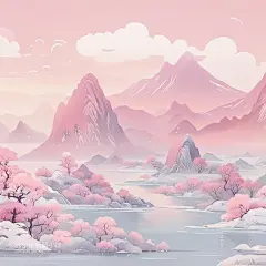 岁月斑驳 时光静好｜水墨古风插画背景图
美是意境 源于心境
#高清壁纸 #治愈系 #禅意山水 #禅意 #粉色系#治愈系风景 #插画 #治愈系插画 #山水  #手机壁纸#禅意壁纸 #意境 #唯美古风 #超现实主义  #数字艺术 #中式意境 #奇域AI #美图分享#底图