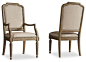 Hooker Furniture Corsica Upholstered Side Chair, Set of 2 traditional-armchairs-and-accent-chairs