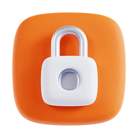 Lock 3D Icon