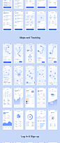 Wireframe Kits : Hoki Wireframe is a collection of 80  screens made with care for iOS guidelines and divided into 8 popular content categories include:  
User Profile, Shopping cart, Maps and Tracking, Log in & Sign up, Walkthrough, Date Picker & 