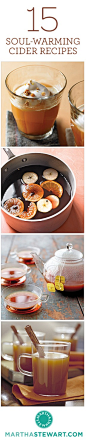 15 Soul-Warming Cider Recipes 
for the Holidays