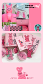 3d modeling brand identity cartoon design Character Shopping shopping mall sticker