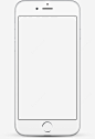 白色UI手机模型 创意素材