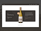 Homepage - Wine module website web wine