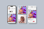 Instagram社交媒体banner海报VI设计样机展示 – 图渲拉-高品质设计素材分享平台