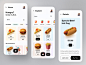 Orix Food App payment cart delivery food mobile app design mobile app-2