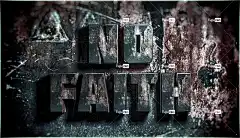 墙纸 图形 文本 锈 没有信仰 单词 3D 壁纸 3D 人物