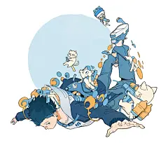 插画鉴赏NO.89｜清爽少年的爱猫日常 - 小红书